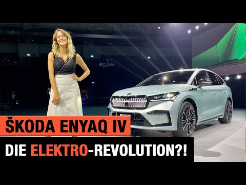 Skoda Enyaq iV (2021) 🔋 Die Elektro-Revolution?! Weltpremiere | Review | Test | Sitzprobe | POV 🏁