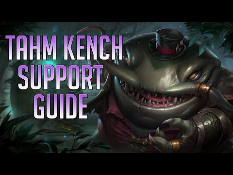 HIGH ELO PATCH 10.13 TAHM KENCH SUPPORT GUIDE - League of Legends gameplay