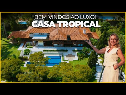 Casa com 5 suítes, terreno de 2.500 m² e vista aberta à venda no Alphaville 8