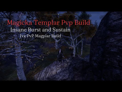 ESO PVP Build - Magicka Templar 1vx Pvp Build - Scribes of Fate - INSANE BURST AND SUSTAIN