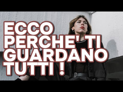 Tutti TI GUARDANO Per Strada? Scopri il Vero Motivo! TI Svelo Come Attirare L' Attenzione #mente