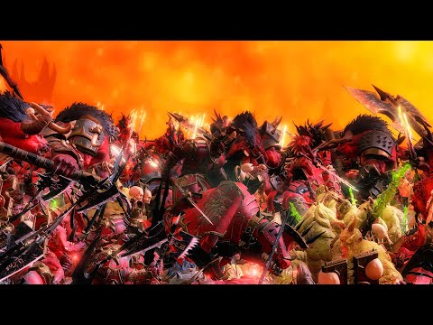 KHORNE Vs NURGLE 💥 WARHAMMER BATTLE