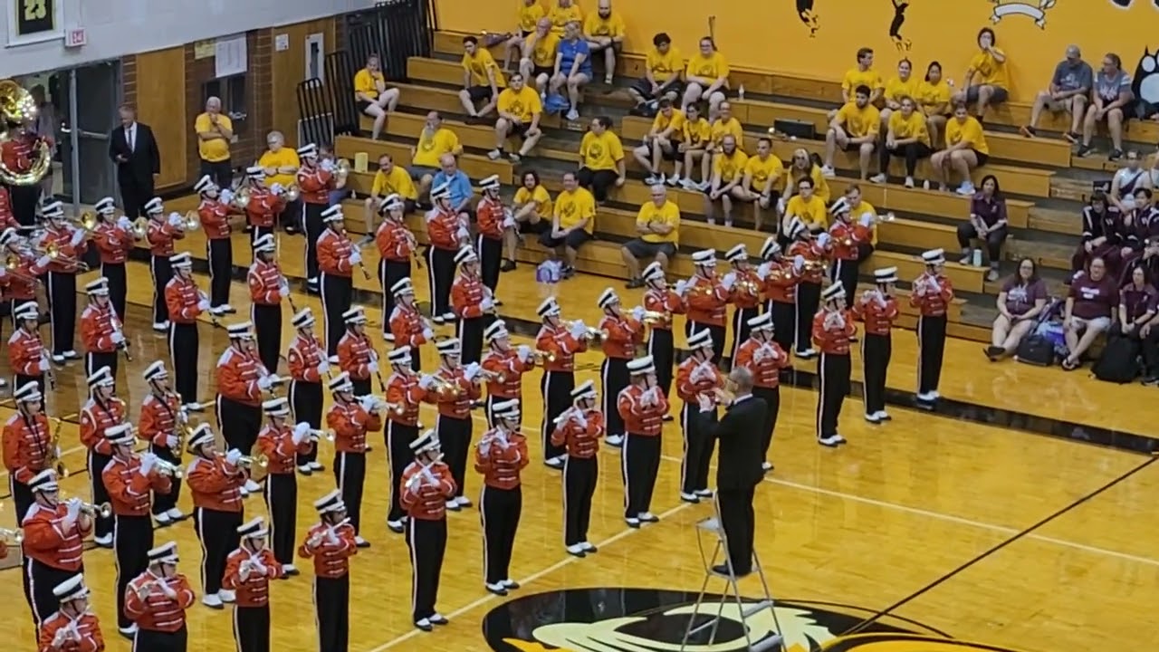 MTSB Massillon Tiger Swing Band at Cuyahoga Falls band show 8/12/23