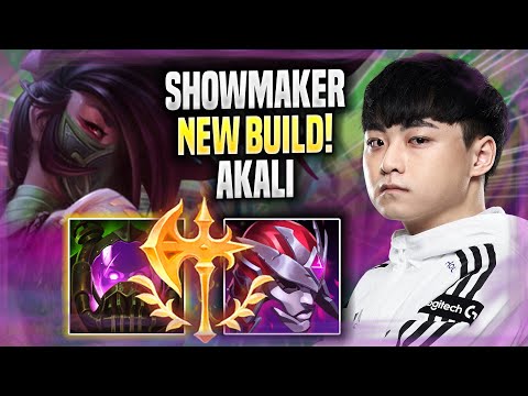 SHOWMAKER TRIES AKALI WITH NEW BUILD! - DK ShowMaker Plays Akali MID vs Akshan! | Season 2022