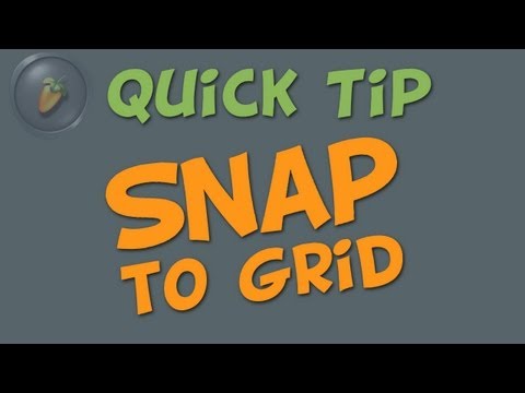 Snap to Grid - FL Studio Quick Tip #7 [german / deutsch]