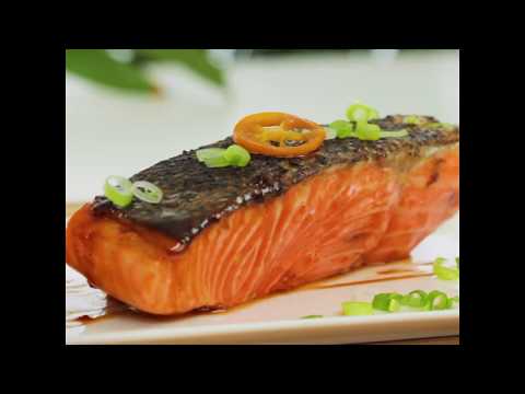 Maple Soy Glazed Fresh Salmon