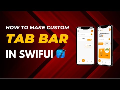 How To Make Custom Tab Bars In SwifUI | XCode | iOS | Hindi