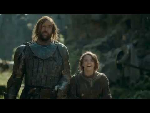 Arya Stark's reaction to Lysa Arryn's Death/Laugh