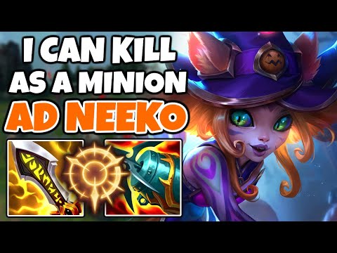 Neeko but I build AD so I can kill while disguised as a minion | Off-Meta Climb - League of Legends