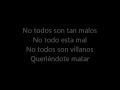 Hoy tengo miedo -Fobia |Letra| 