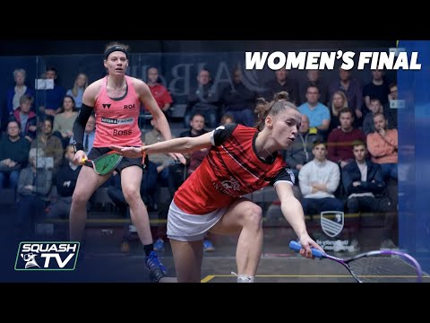 AJ Bell National Squash Championships 2020 - Women's Final Highlights - Perry v Hutton