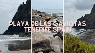 Playa de Las Gaviotas Tenerife Spain | how to get to Playa de las gaviotas from San Andres