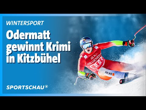 Ski Alpin: Odermatt gewinnt spektakulären Super-G in Kitzbühel | Sportschau