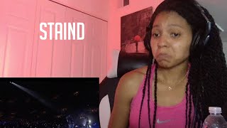 FIRST TIME HEARING Staind- Something To Remind You Live REACTION