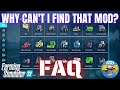 Why Can T I Find That Mod FAQ 1 Farming Simulator 22