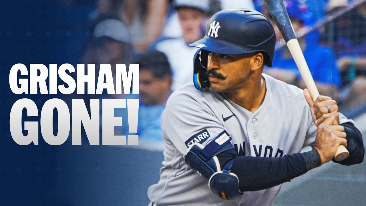 Trent Grisham homers to give the Yankees a lead vs. the Blue Jays on Friday Night Baseball 💪