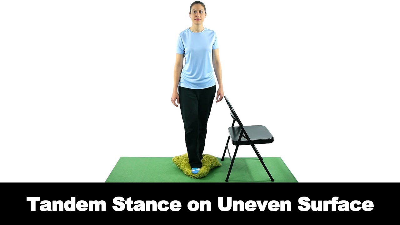 Tandem Stance on Uneven Surface - Ask Doctor Jo