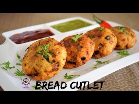 Bread Cutlet Recipe | ब्रेड कटलेट्स बनाने | Crispy Bread Potato Cutlet|Food Connection