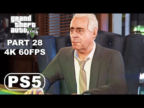 GRAND THEFT AUTO 5 PS5 Gameplay Walkthrough Part 28 - GTA 5 PS5 Ultra Graphics 4K 60FPS