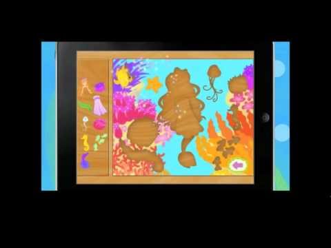 Mermaid Princess Puzzles Video