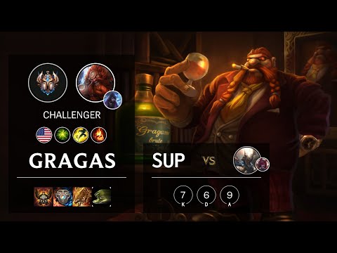 Gragas Support vs Pantheon - NA Challenger Patch 10.15