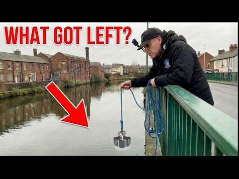 Massive Struggle Magnet Fishing A Deep River