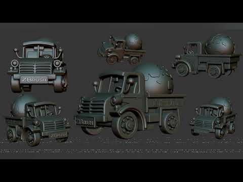 Machines Created Using ZBRUSH Software.