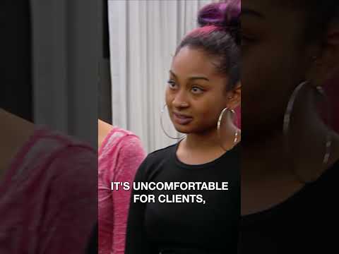 This salon is filthy! 🤢 | Tabatha Takes Over | All Reality #shorts