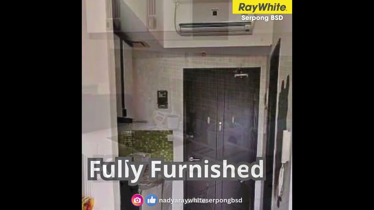 Apartemen Casa De Parco Bsd City Studio Rapi Siap Huni