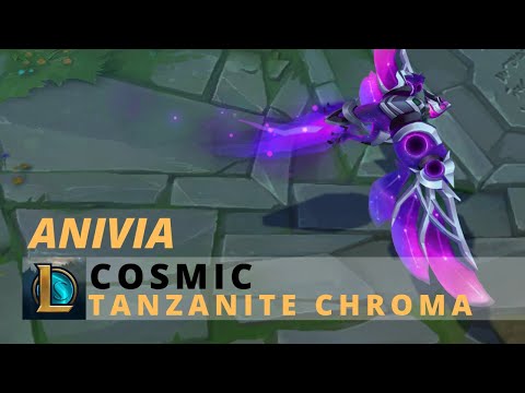Cosmic Anivia Tanzanite Chroma - League Of Legends