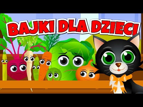 Bajki edukacyjne dla dzieci po polsku 😊🐈 Kotek, Na Straganie - Filmy i wierszyki dla najmłodszych