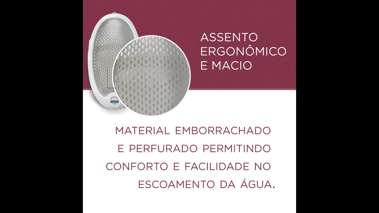 assento redutor para banheira Jelly proporciona Banhos ainda mais confortáveis Branco - Peg-Perego