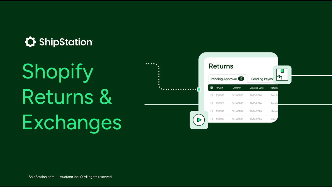 Shopify Returns & Exchanges