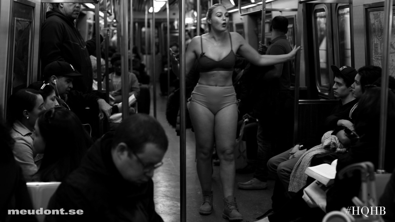 I Stripped Down On A NYC Subway To Prove My Point | SELF-CARE Sundays | iskra thumnail