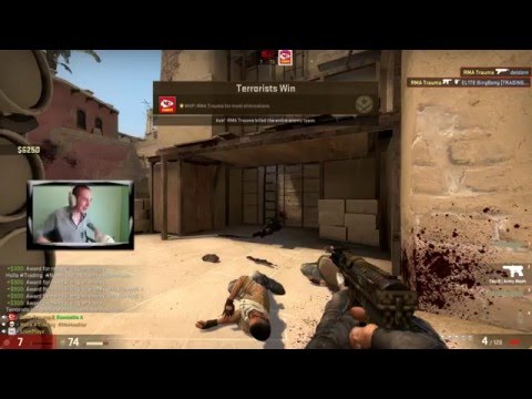 Waterfall 1v5 Ace CSGO Stream Clip