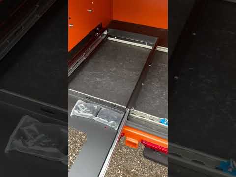 Rear Drawer Slide and Tie Down Strut Channel System #offroadoverland #offroadaccessories