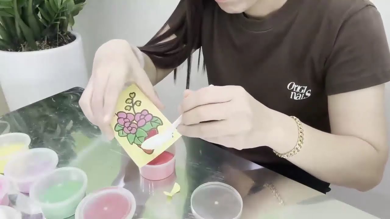 Hướng dẫn làm tranh cát hình con cá