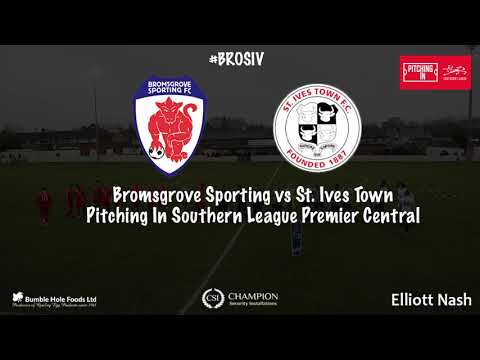 HIGHLIGHTS: Bromsgrove Sporting 1 - 0 St. Ives Town
