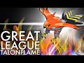 VARIOUS TALONFLAME GREAT LEAGUE BATTLES GO BATTLE LEAGUE