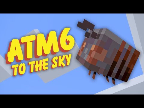 🐝🐝💚Começando com o mod da Abelhas no ATM 6 SKY💚🐝🐝