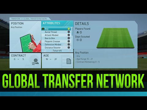 FIFA 16 Career Mode Tips & Tricks - Using the Global Transfer Network!