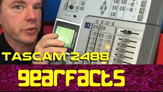Video thumbnail for Tascam Portastudio 2488 home recording studio demo by Gearfacts