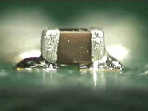 Chip package components Tombstone