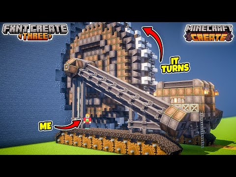 The Most REALISTIC Cobblestone Generator in Minecraft Create Mod