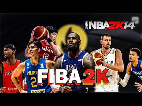 FIBA 2K mod to (Nba 2K14) Tutorial