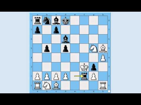 Zanimljivo ali rizično otvaranje Kraljev gambit - FITZGERRALD vs LOYD # 747