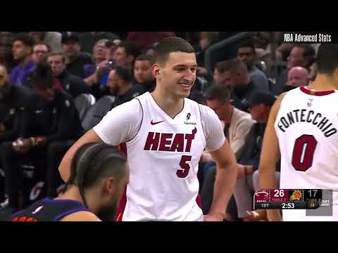 Nikola Jović - 12 Points, 1 Assist, 6 Rebounds vs Suns - 2025-26 Regular Season