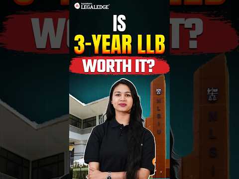 3-Year LLB: Worth It or Not? 🤔 #3YearLLB