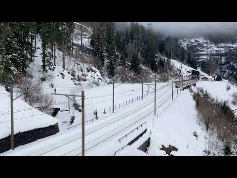 SOB Traverso als Treno Gottardo IR46 in Wassen