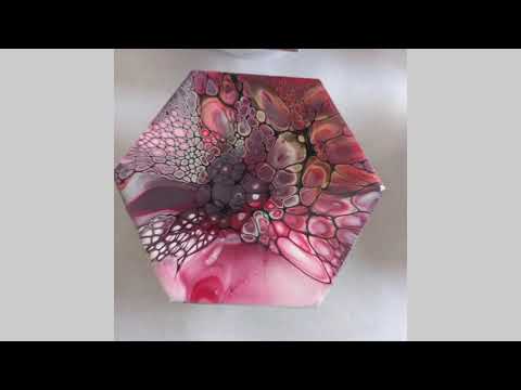 #182 ART THERAPY | BLOOM COASTERS | MY PROCESS |STEP BY STEP TUTORIAL FOR BEGINNERS